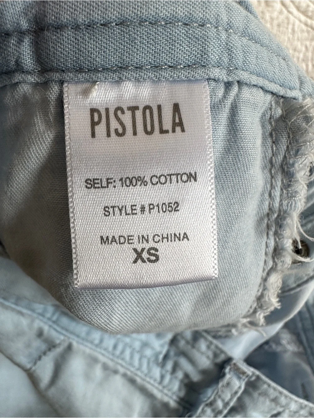 pistola Light Blue Button-Front Maxi Skirt - Picture 4 of 5
